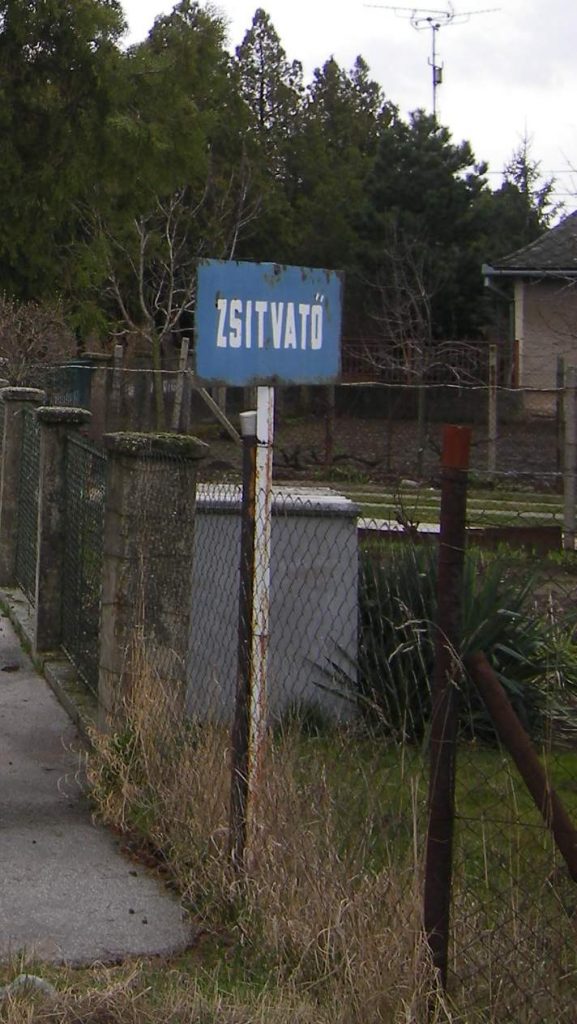 Zsitvatő-településtábla