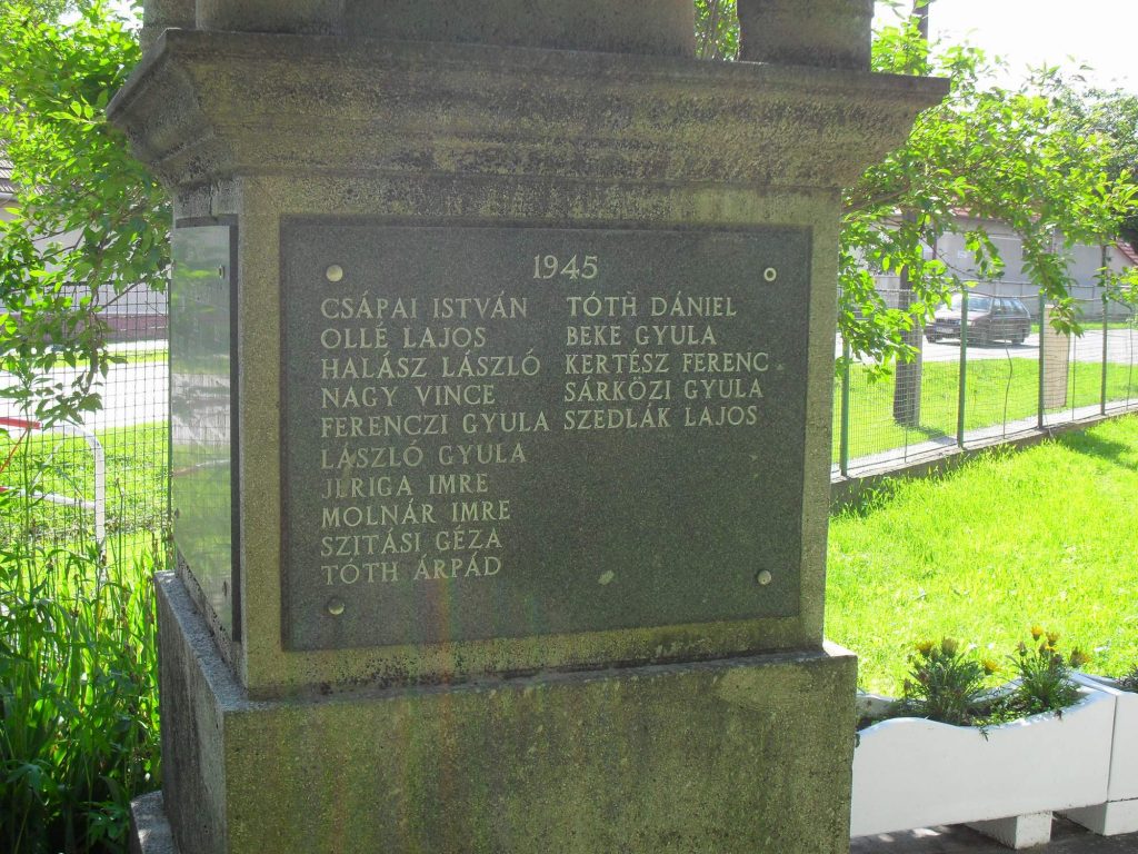 Világháborús emlékmű