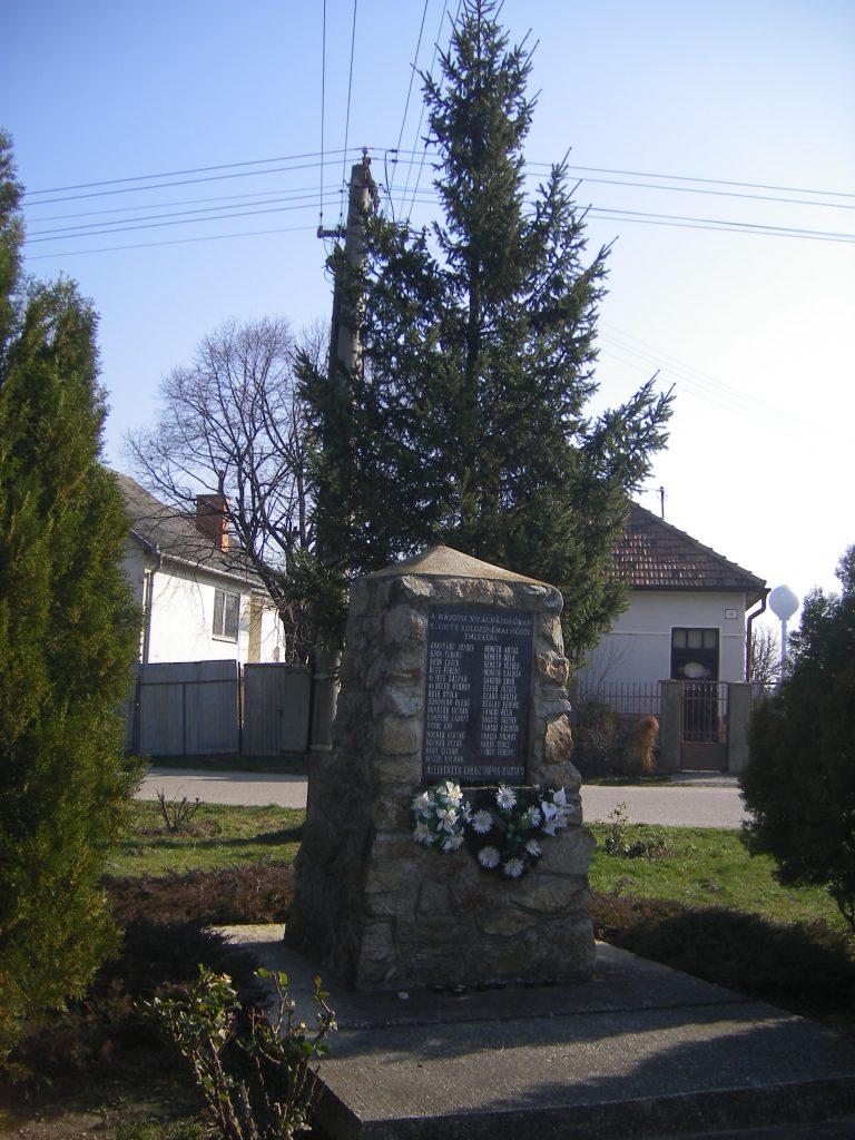 Második világháborús emlékmű