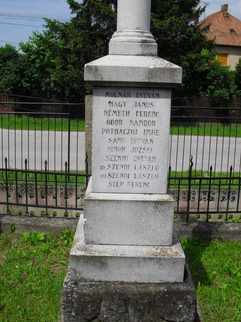 Első világháborús emlékmű