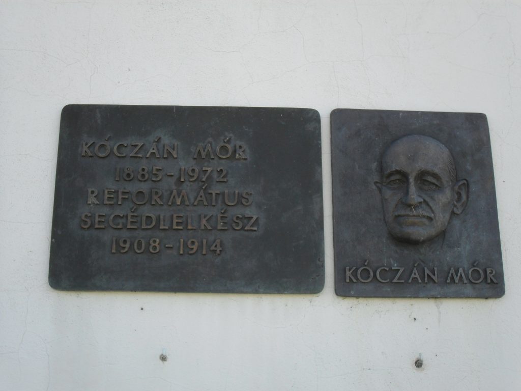 Kóczán Mór-emléktábla