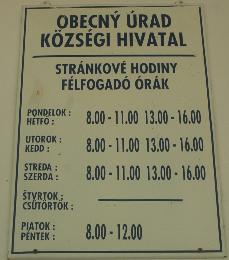 Községi hivatal