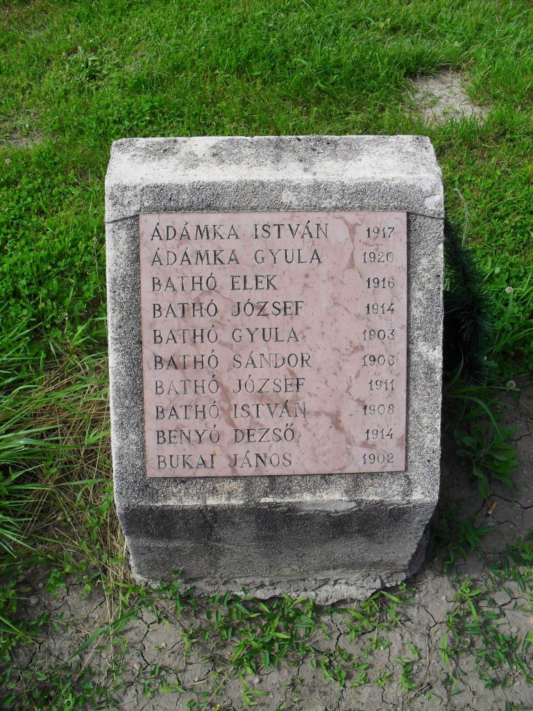 Második világháborús emlékmű