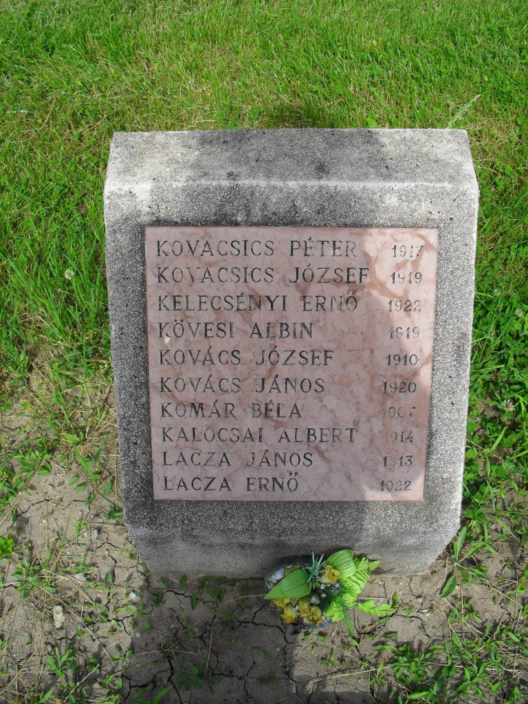 Második világháborús emlékmű