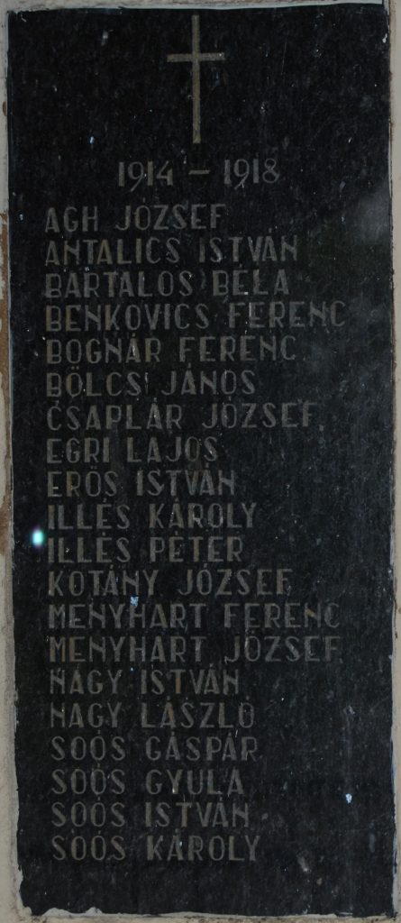 Világháborús emlékmű