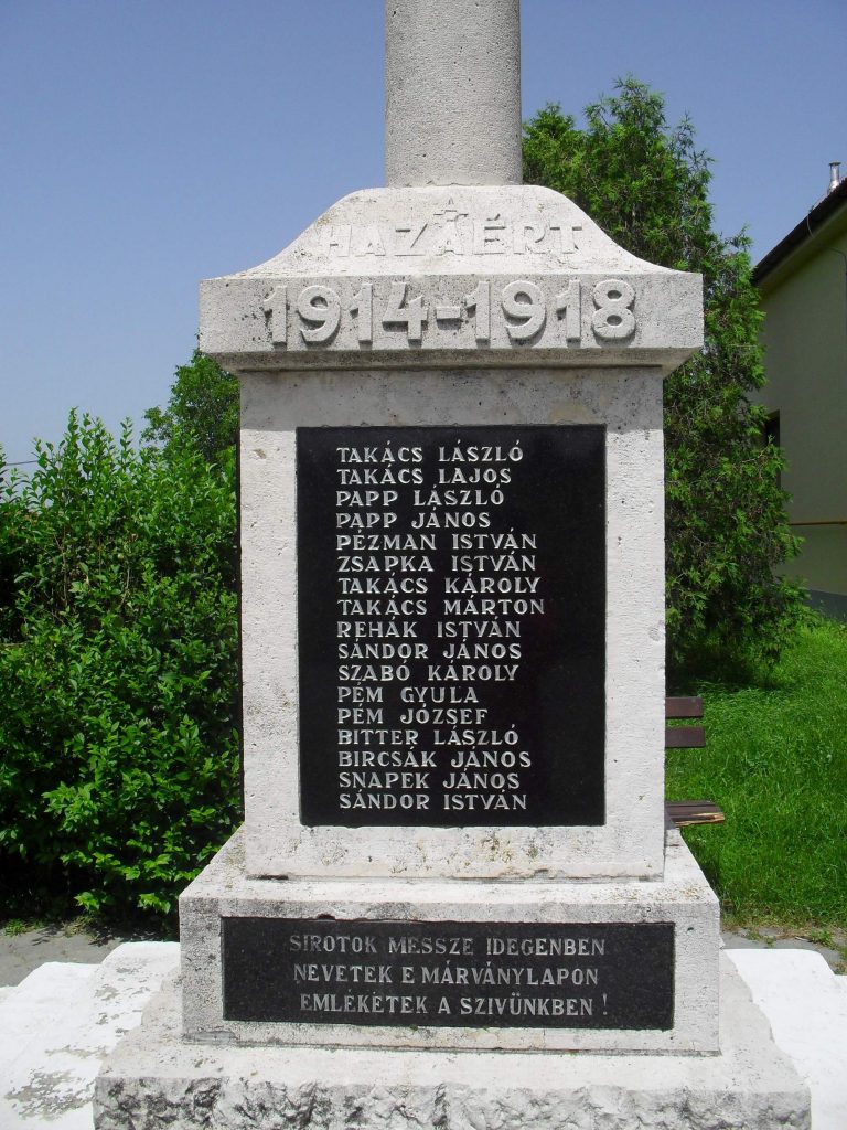 Világháborús emlékmű