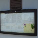 Bulletin board (Cemetery of Krátke Kesy)