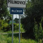 Milinovice – tabuľa označenia miestnej lokality