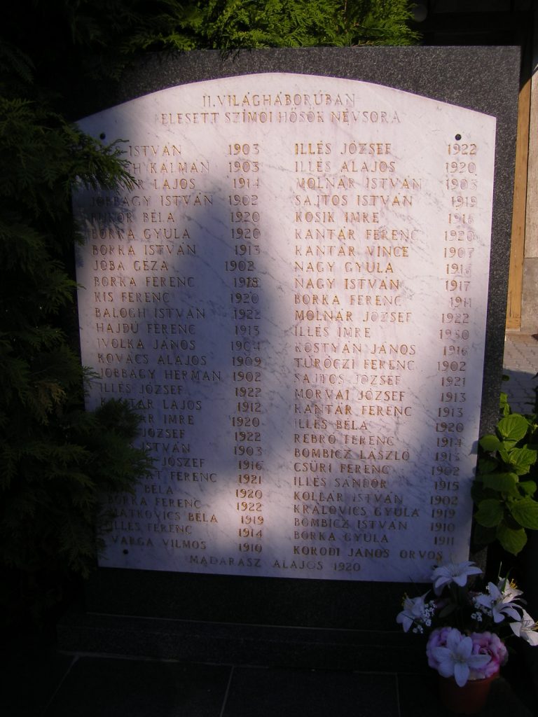 Világháborús emlékmű