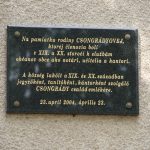 Csongrady memorial plaque