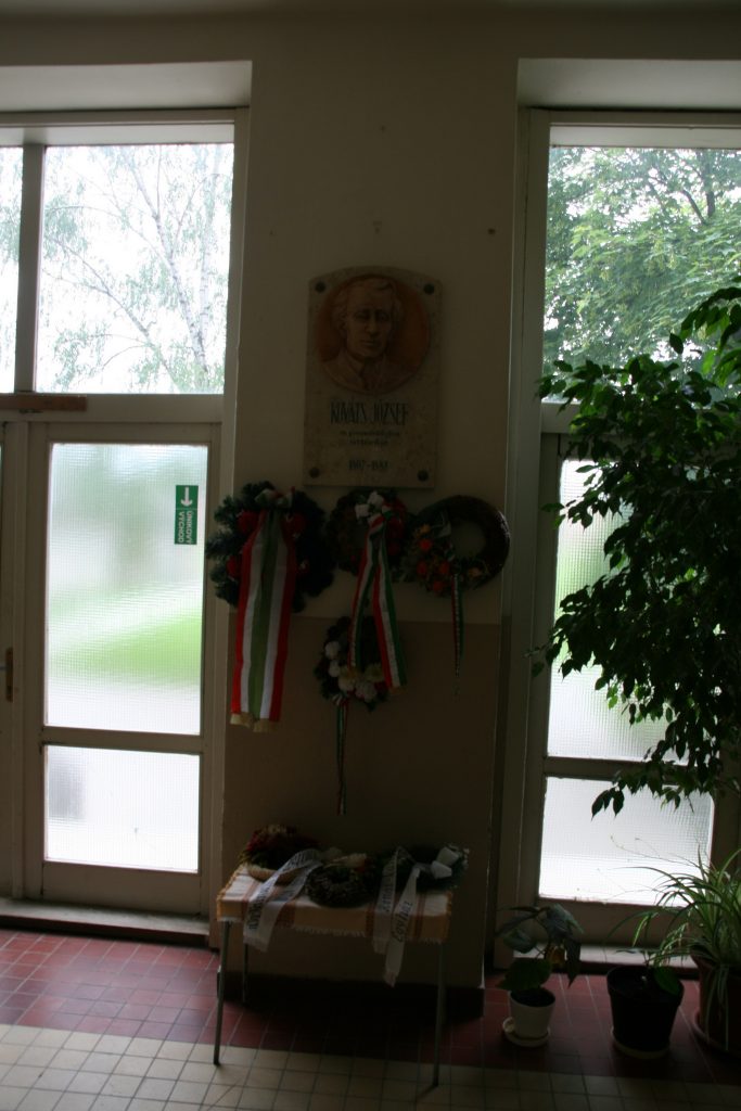 Kováts József emléktábla