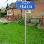 Králik – placename sign