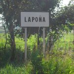 Laponya – helységnévtábla