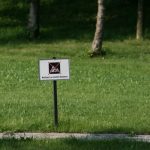 Csölösztő – Kormorán park – tiltótáblák