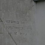 Bakti – református templom – felirat