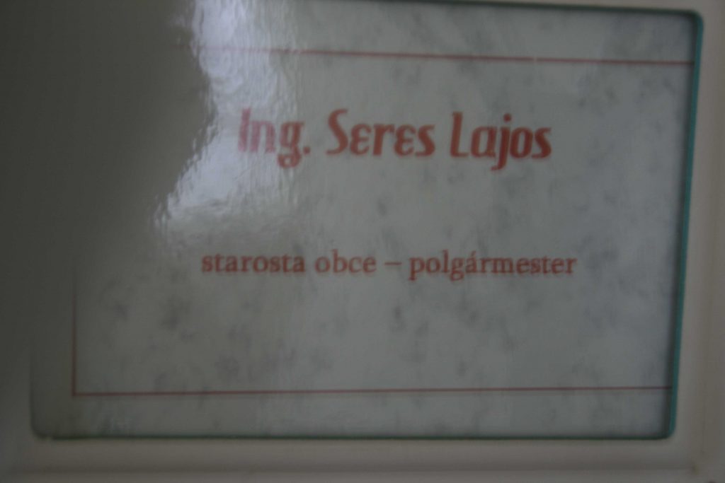 Községi hivatal – benti kiírások