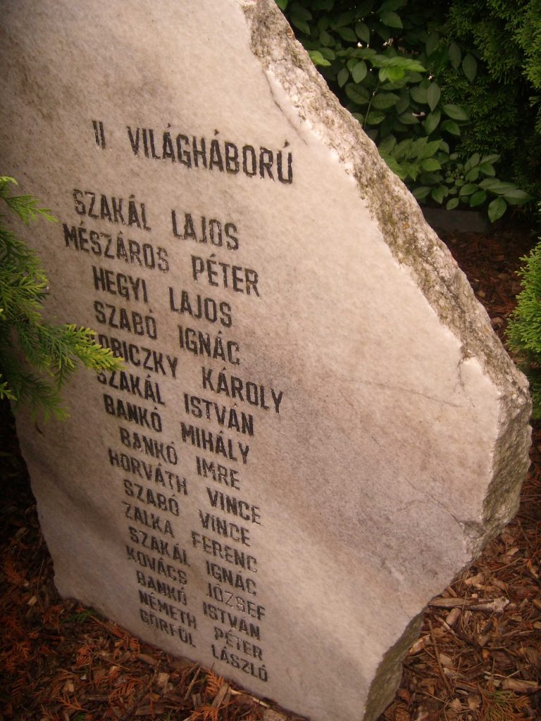 Világháborús emlékmű