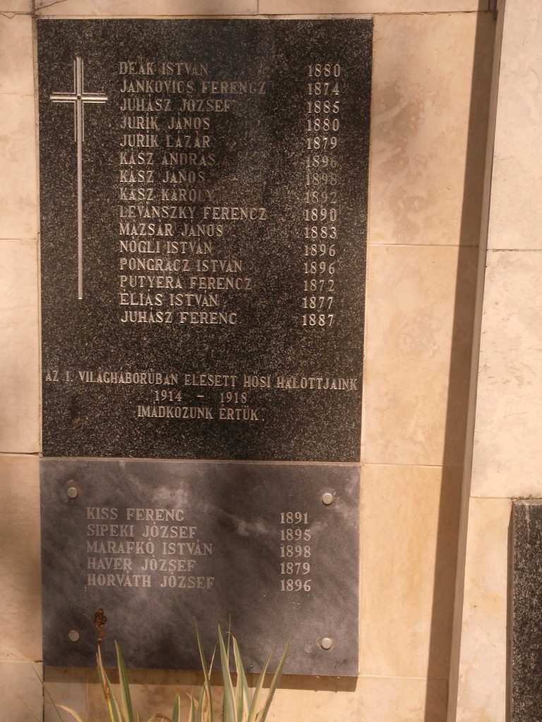 Világháborús emlékmű