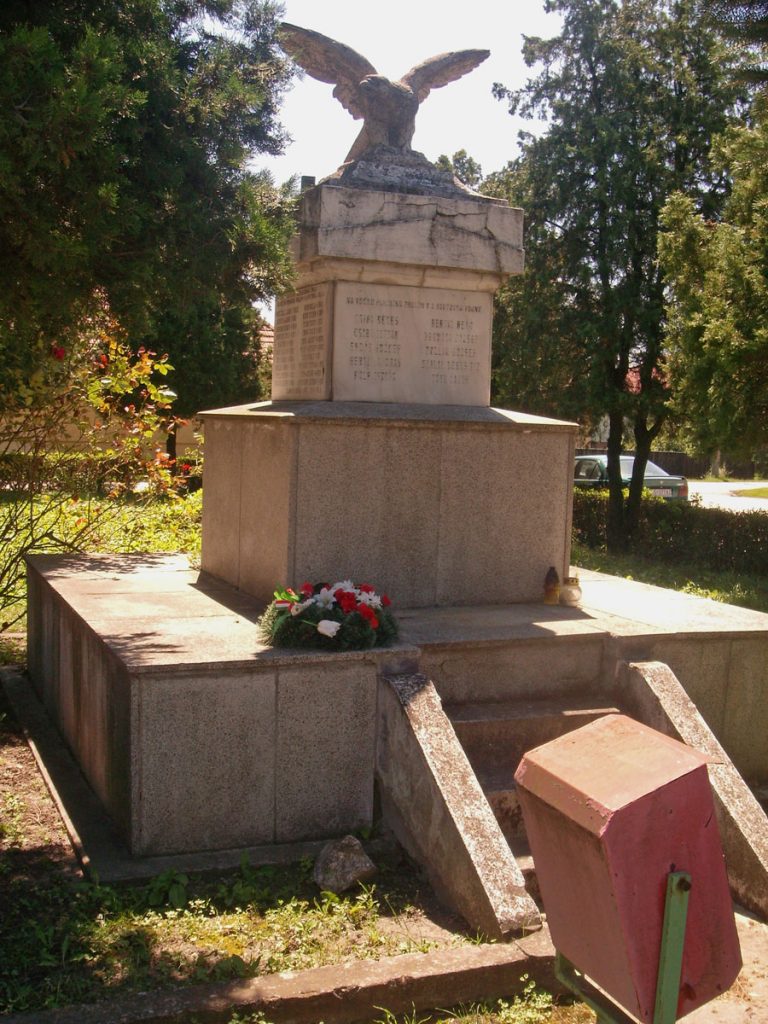 Lőgérpatony – világháborús emlékmű