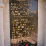 Čečinská Pôtoň – pomík svetovej vojny