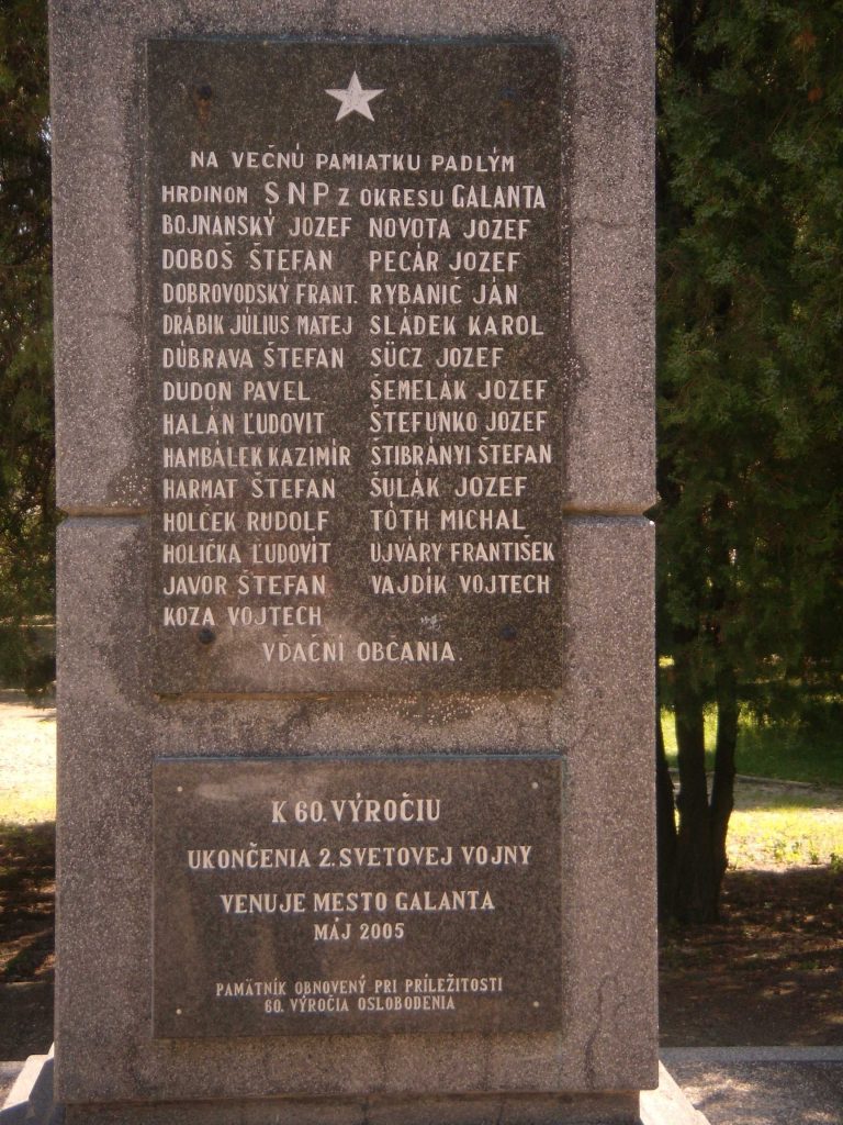 SZNF-emlékmű