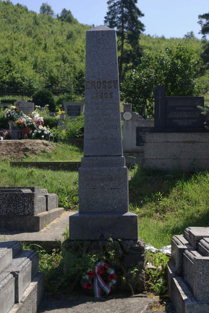 Erőssy Lajos síremléke