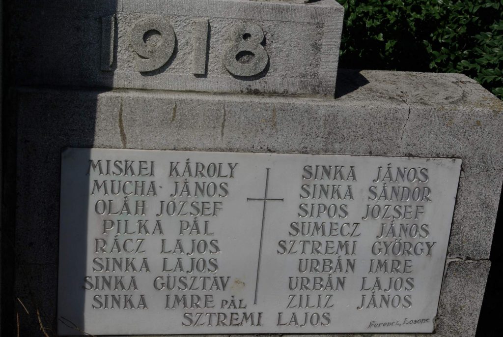 Világháborús emlékmű