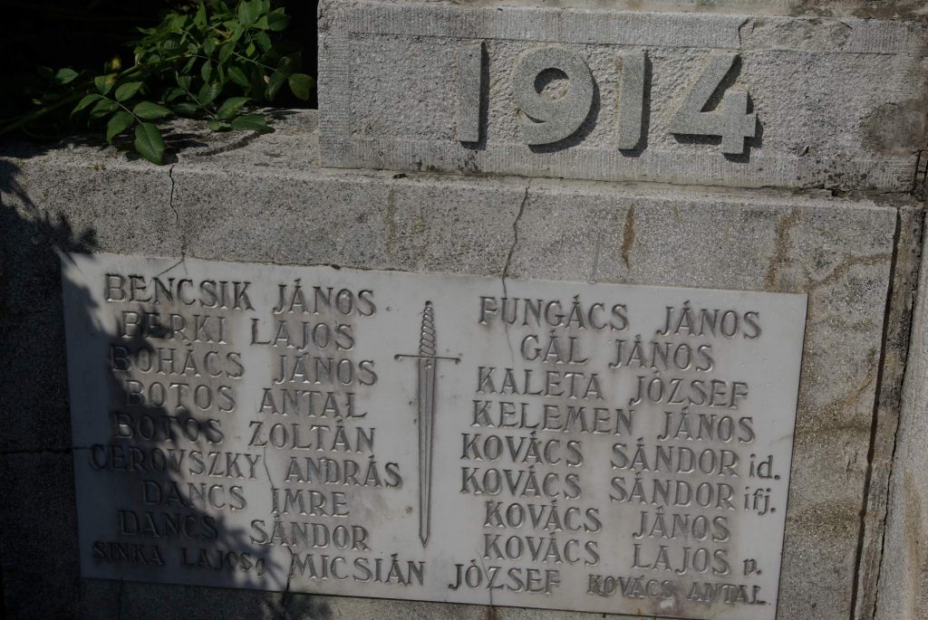 Világháborús emlékmű