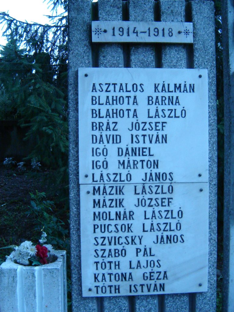 Világháborús emlékmű