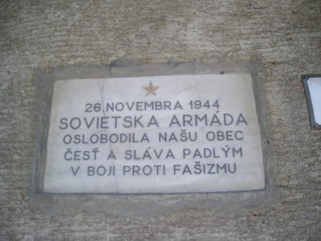Felszabadulási emléktábla