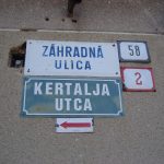 Tabuľa označenia ulice (1)