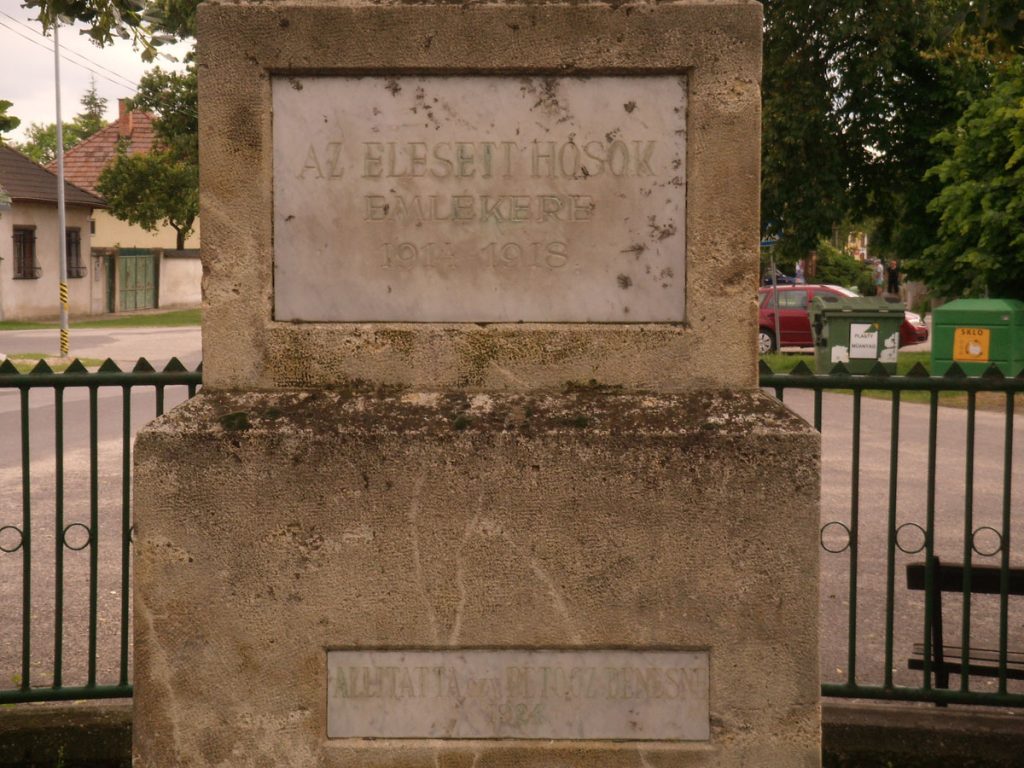 Világháborús emlékmű