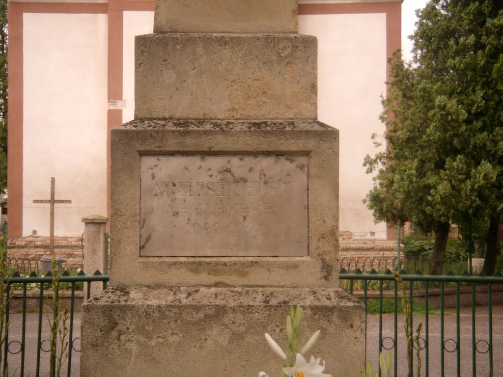 Világháborús emlékmű