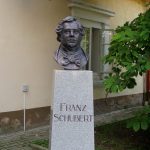 Franz Schubert mellszobra