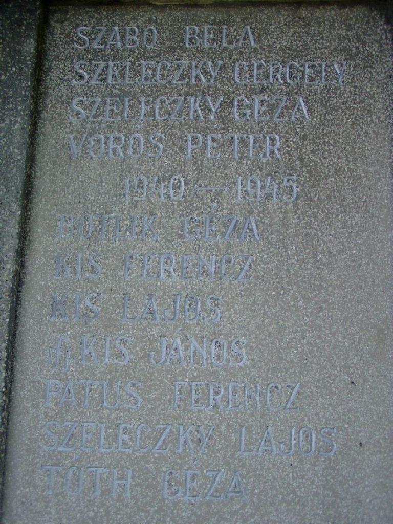 Világháborús emlékmű
