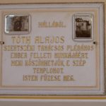 Alajos Toth Memorial Plaque