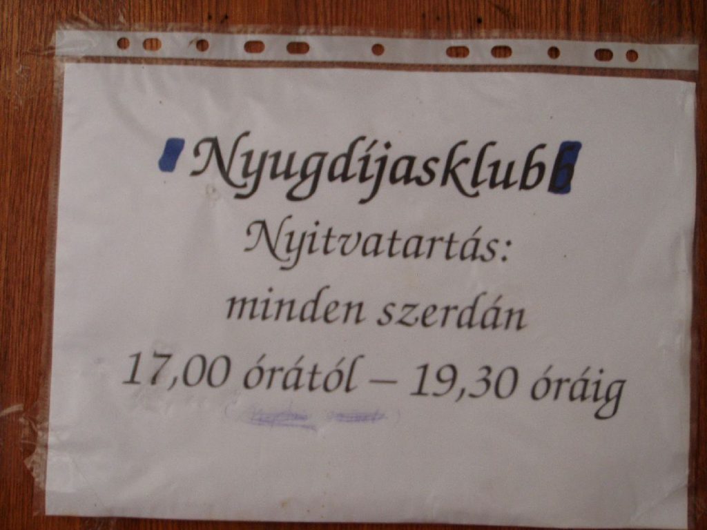Községi hivatal – kiírások
