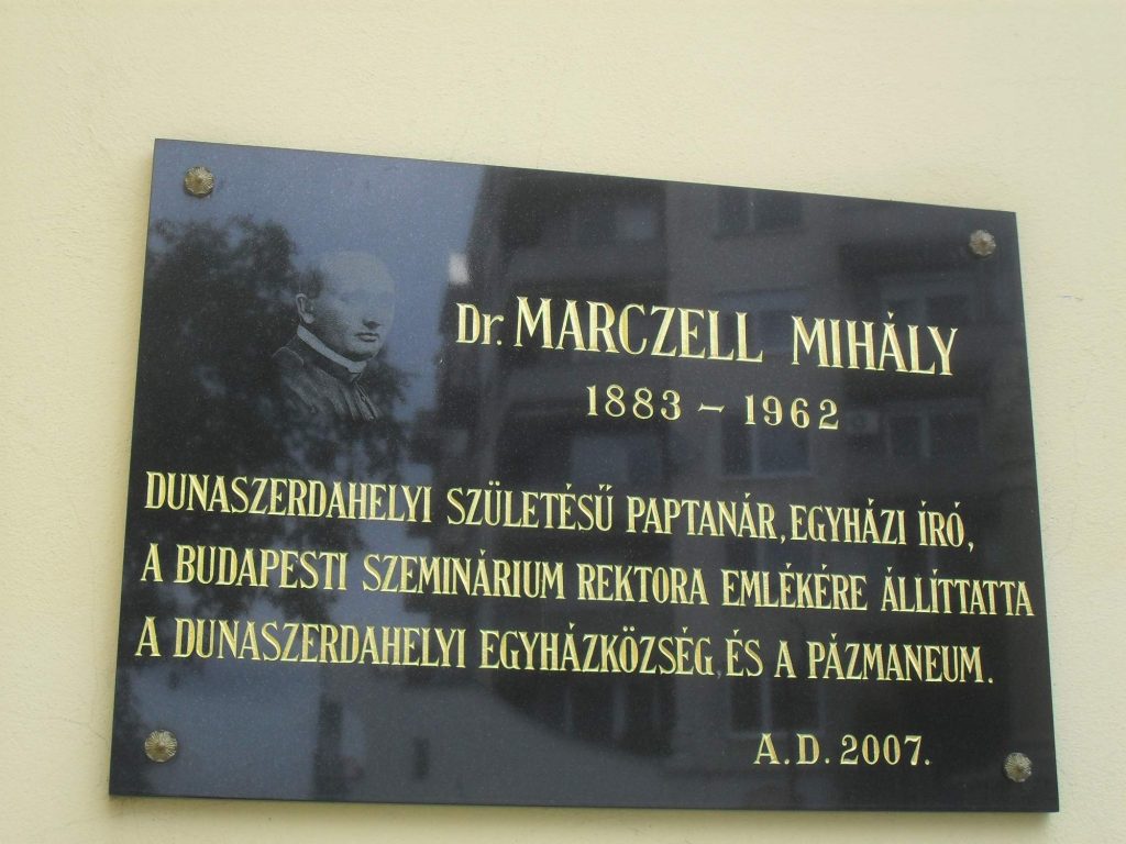 Marczell Mihály-emléktábla
