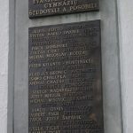 Evangelical Grammar School memorial plaque