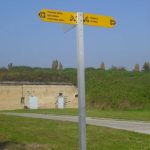 Guide board (biking trail)