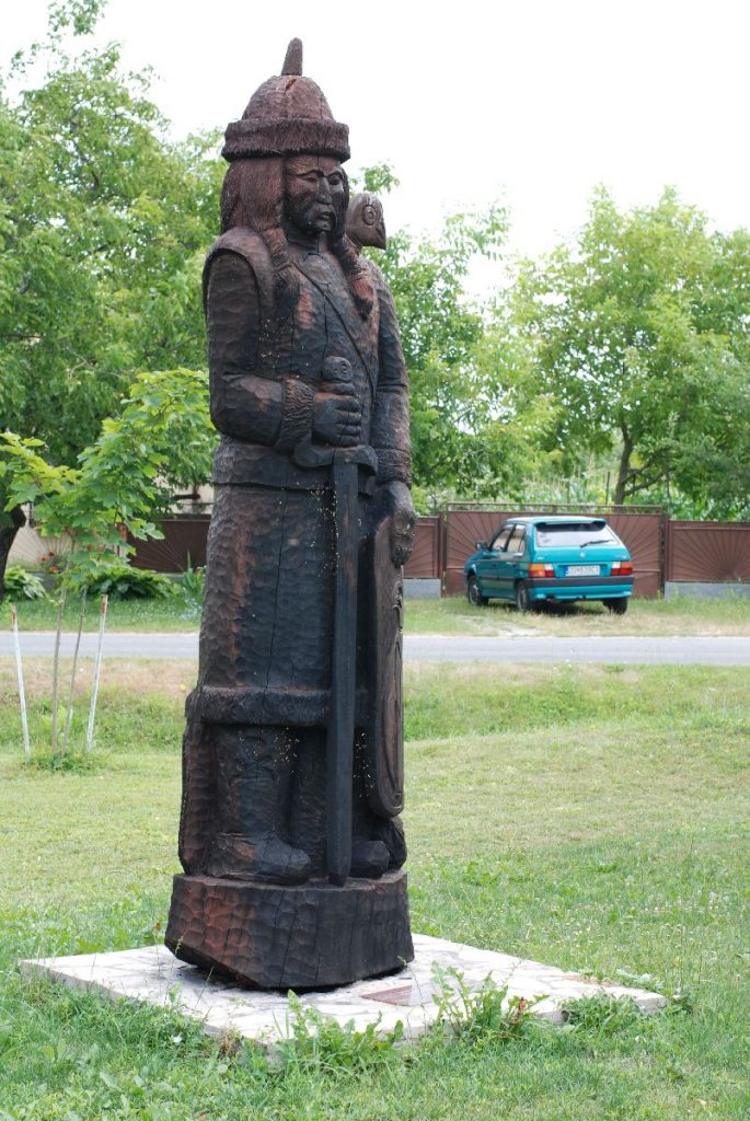 Attila király szobra