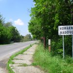 Hadovce – Placename sign