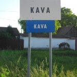 Kava – Placename sign