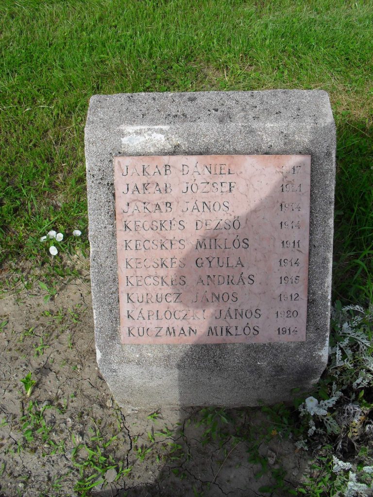 Második világháborús emlékmű